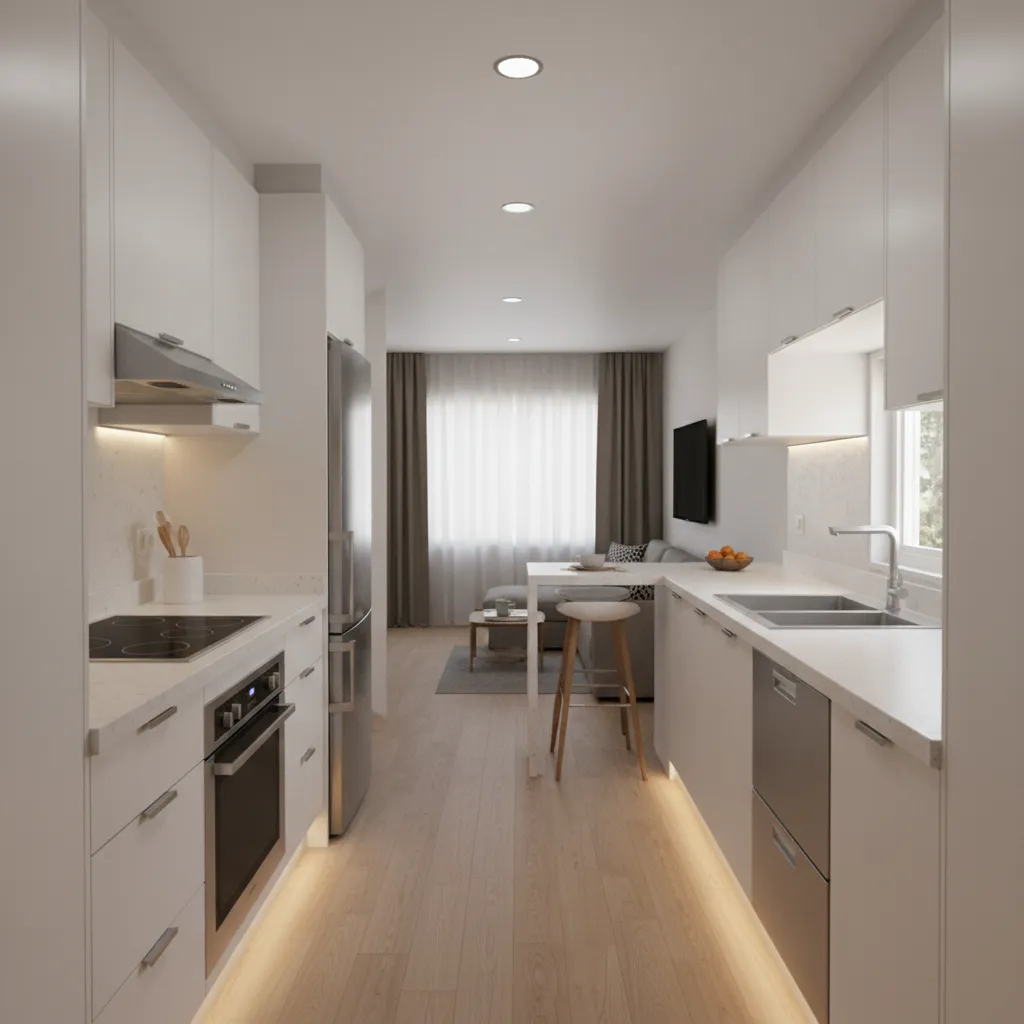 Kitchen and Living Room Placement Decisions