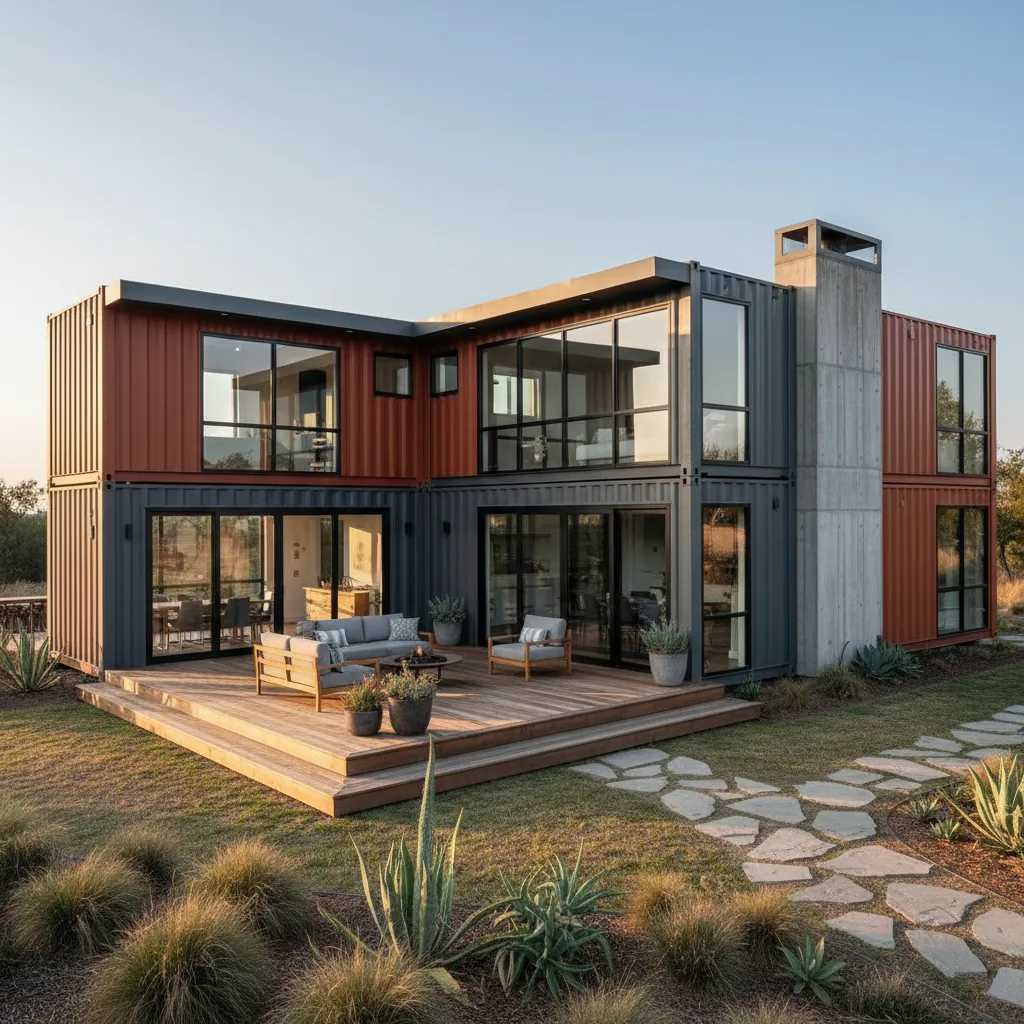 Real Life Families Living in 1500 Sq Ft Container Homes