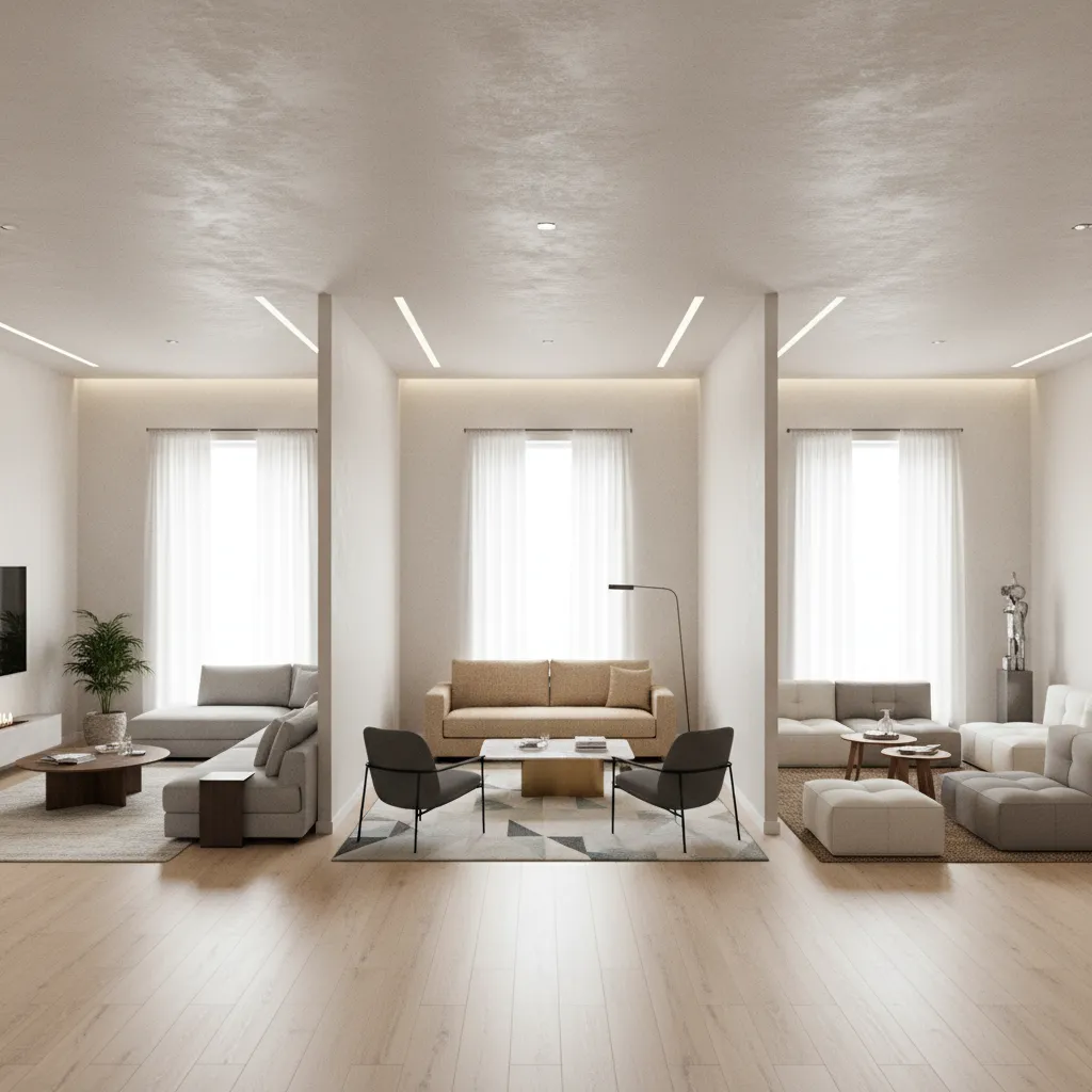 15x15 Living Room Layouts Compared Sectional Sofa Set or Modular Seating