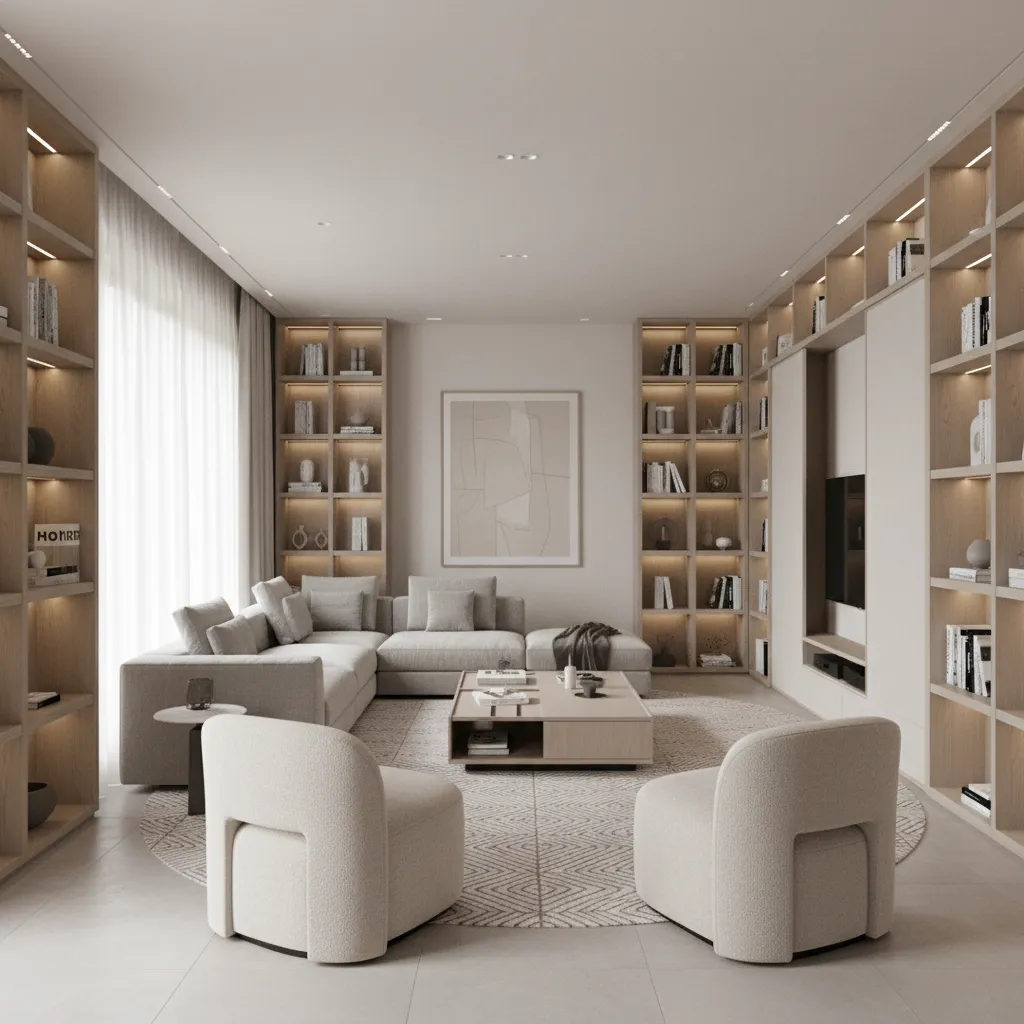 How to Optimize Storage in a 15x15 Living Room Without Making It Feel Crowded