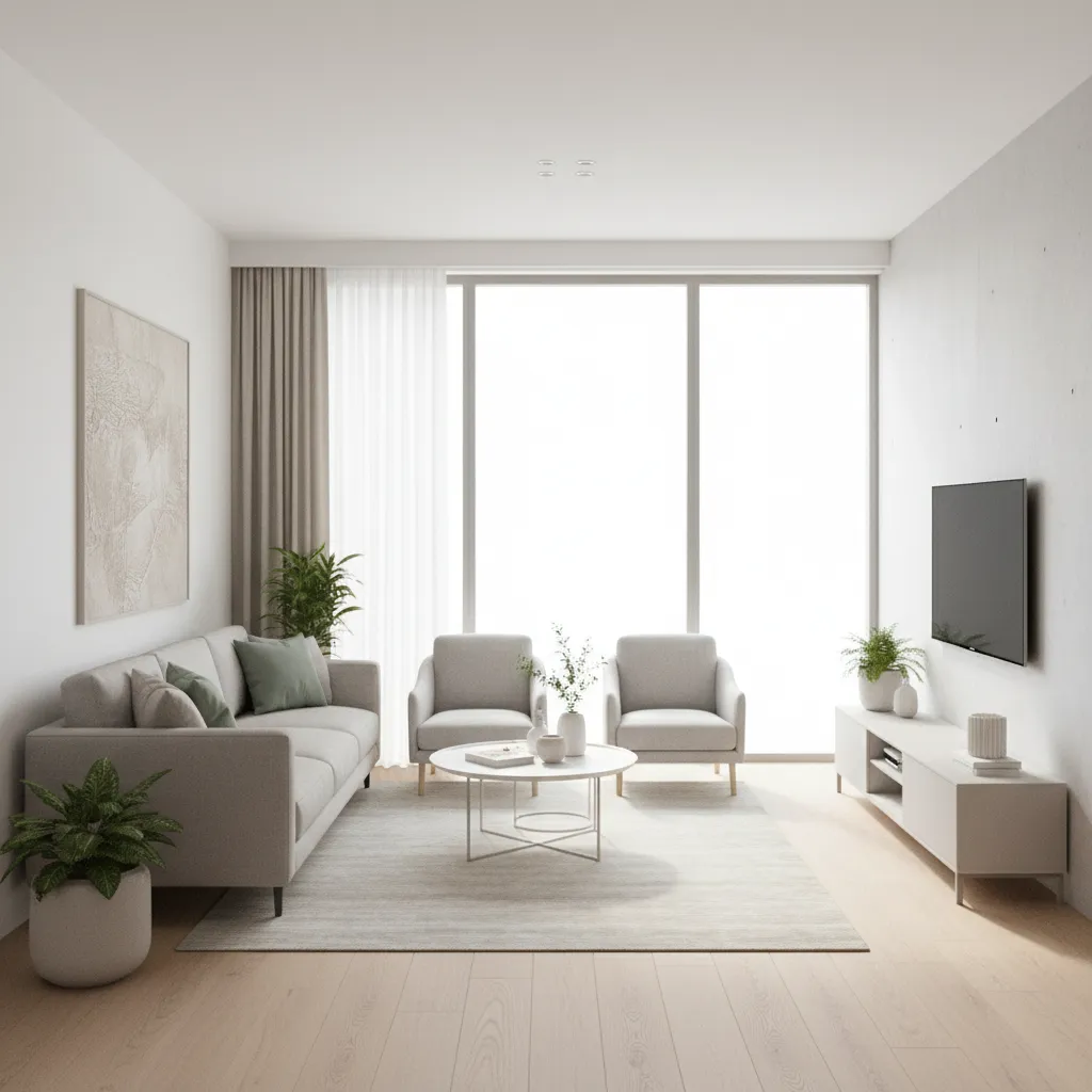 Space Saving Tricks to Make a 15 x 15 Living Room Feel Bigger