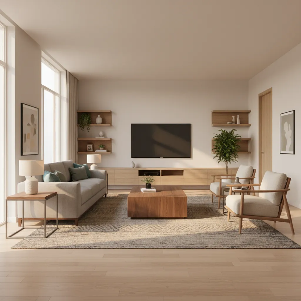 How to Fix Poor Furniture Placement in a 15 x 18 Living Room