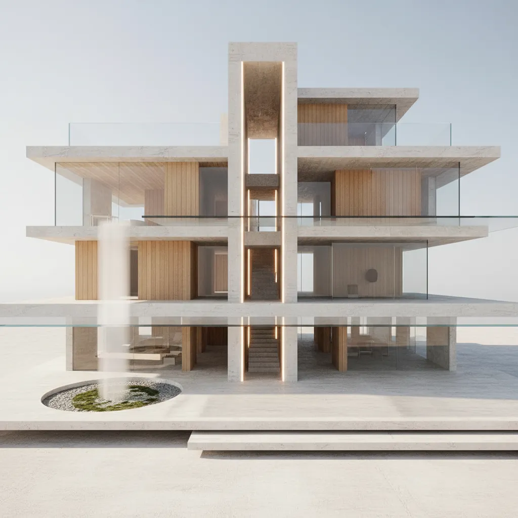 1600 sq ft Double-Floor: A Compact Future Interface