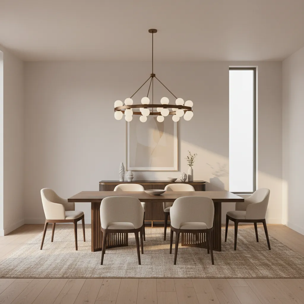 Choosing Lighting and Storage for a 16x16 Dining Room Layout