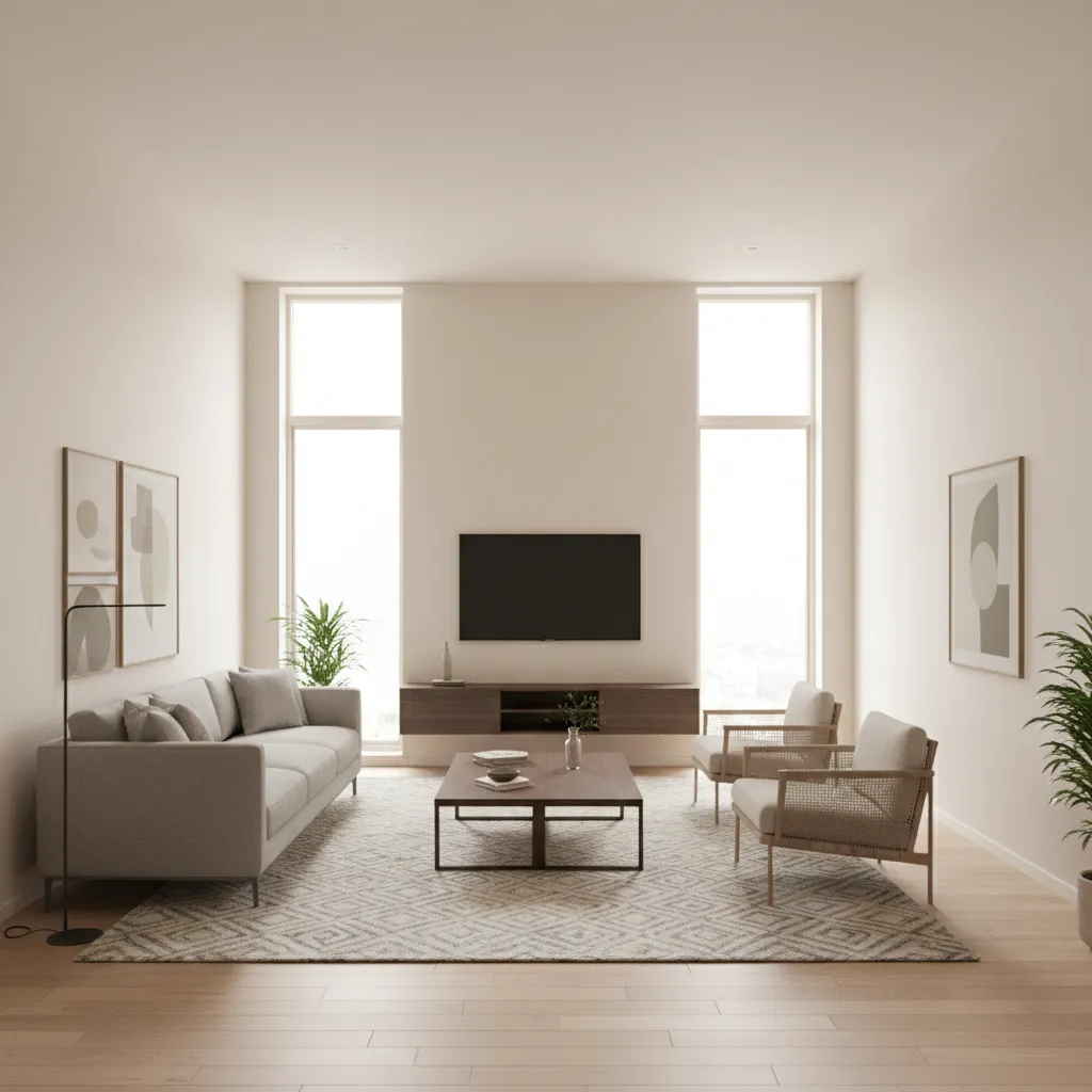 How to Choose the Right Furniture Size for a 17x17 Living Room