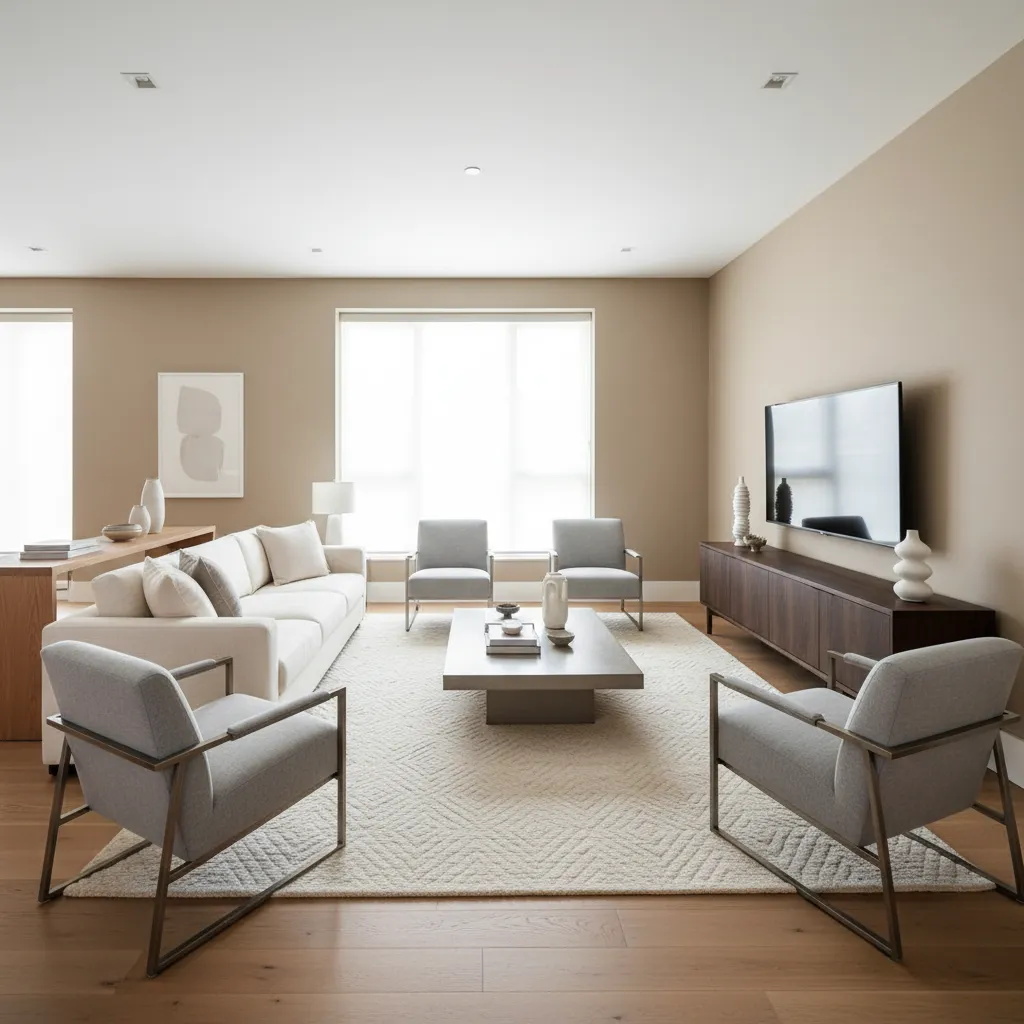 Best Furniture Sizes for an 18 x 12 Living Room