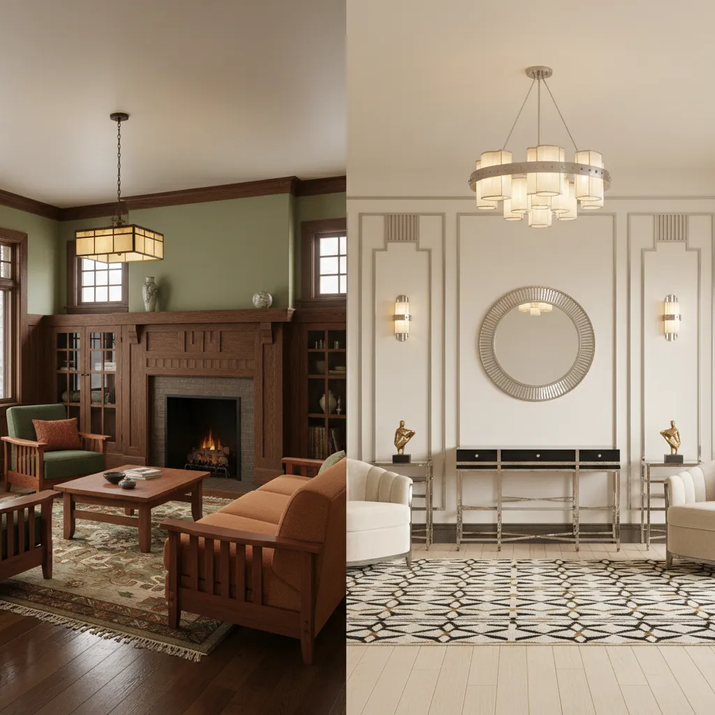 1910s Home Decor vs 1920s Interiors: Key Design Differences