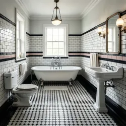 Best Color Schemes for Authentic 1920s Bathroom Tile Designs
