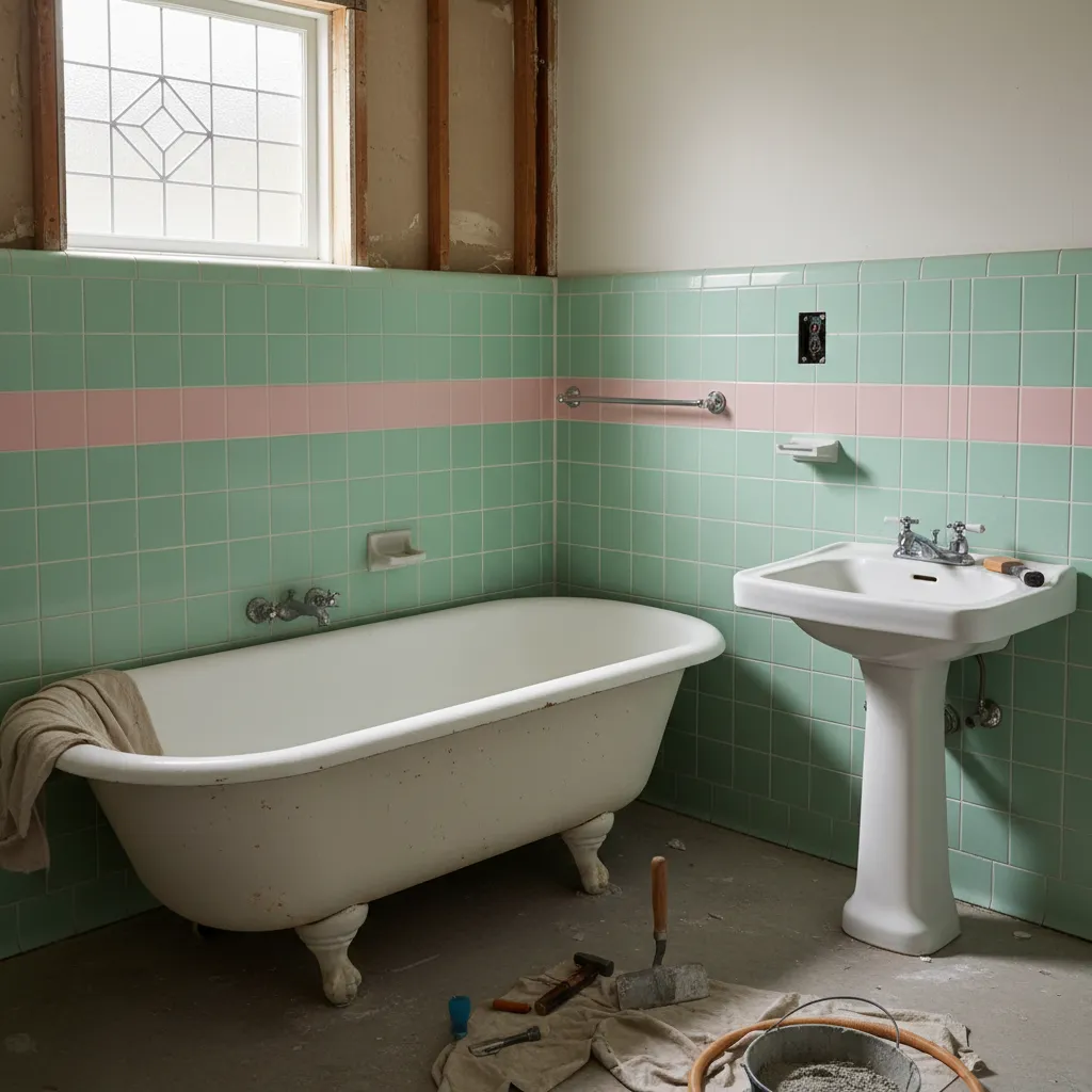 Fixing Common 1950s Bathroom Restoration Problems: A designer’s practical guide to solving tile, plumbing, and fixture issues in vintage mid‑century bathrooms