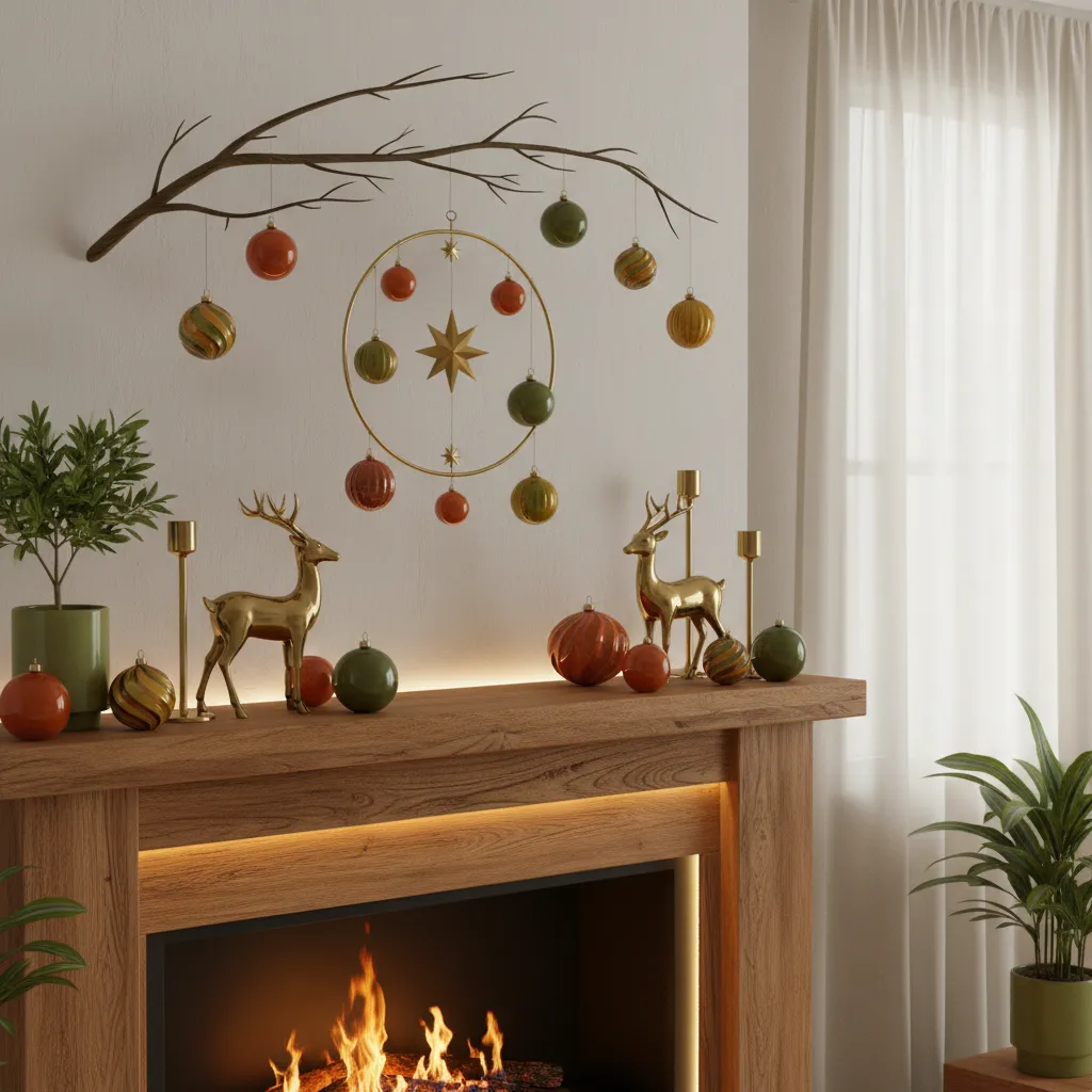 Color Pairings That Work With 1970s Christmas Decor