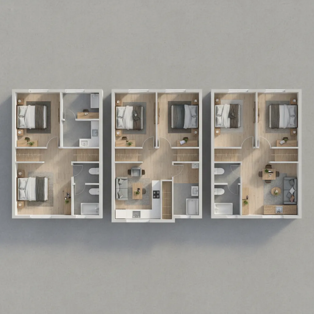 Best 2 Dismil Home Design Layouts Compared: 1BHK vs 2BHK vs Studio