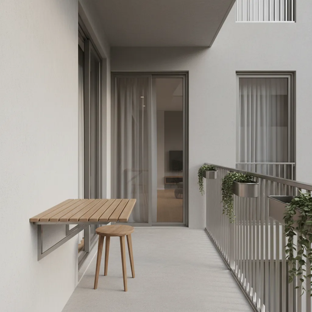 Best Furniture for a 2 Feet Balcony: Foldable vs Wall‑Mounted vs Slim Seating: A practical comparison to help you choose furniture that actually fits and functions inside an ultra‑narrow 2‑feet balcony.