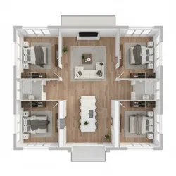 How to Optimize a 2000 Sq Ft Floor Plan With Two Master Suites
