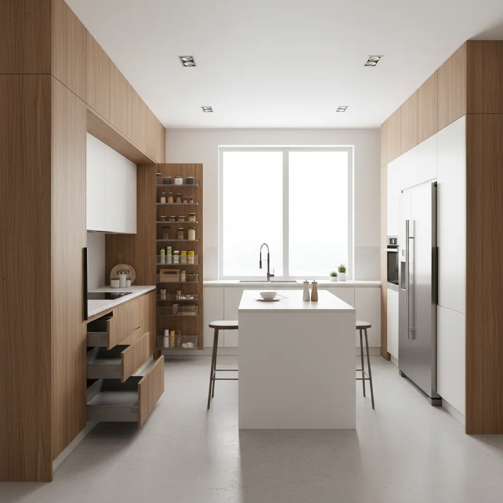 How to Optimize Storage in a 215 Sq Ft Kitchen