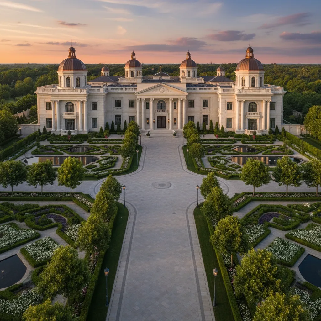 Cost, Staffing, and Maintenance for a 22,000 Sq Ft Mansion