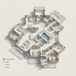 Optimize Layout Efficiency in 22000 Sq Ft House Plans