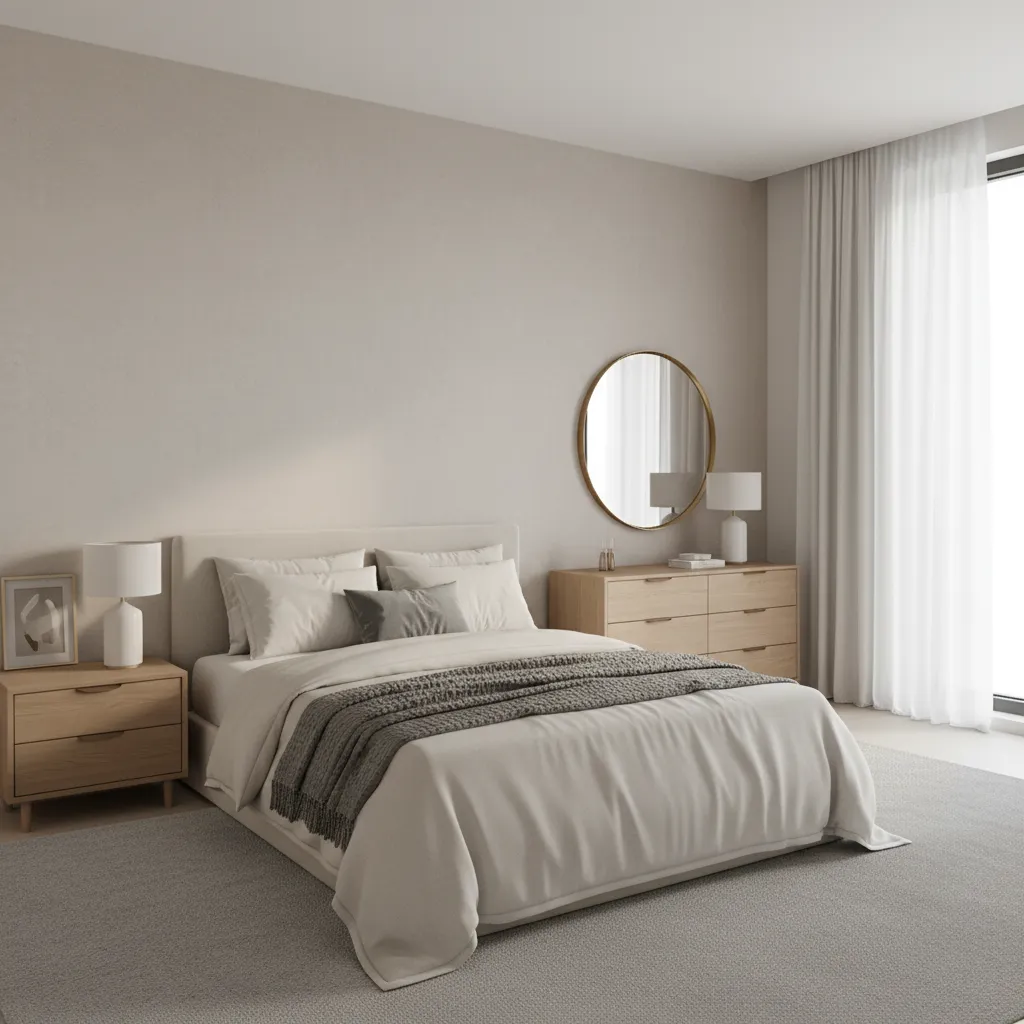 When 225 square feet is enough for a bedroom