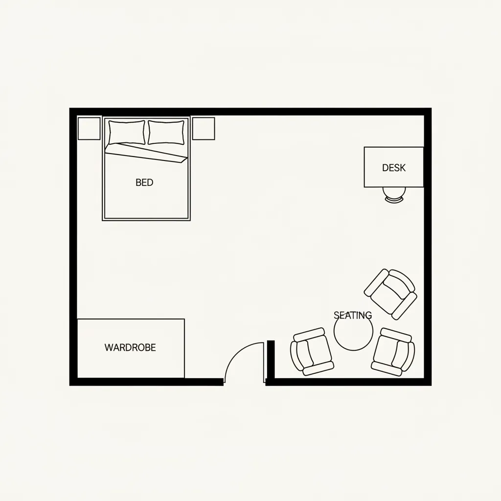 Creating visual openness with smart placement