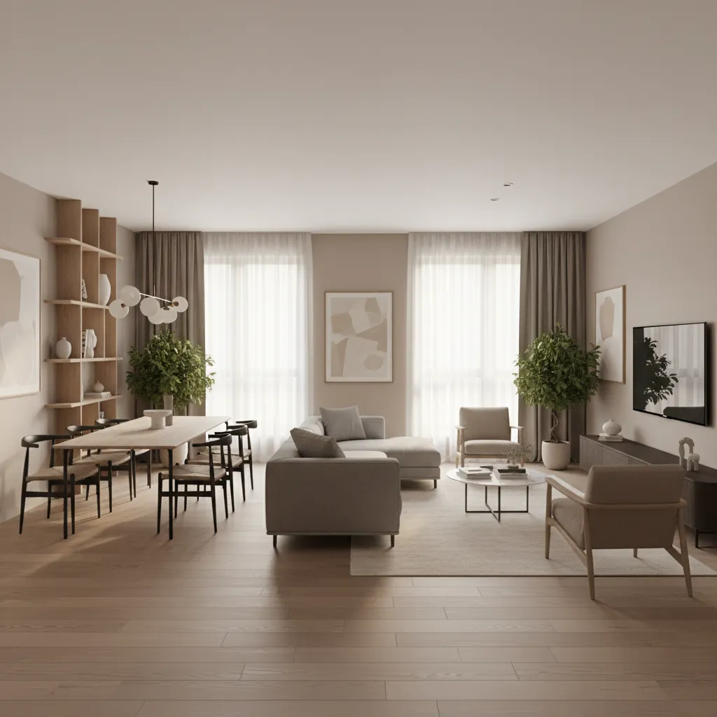 Fixing Awkward 22 x 13 Living Dining Room Layout Problems in Apartments and Condos