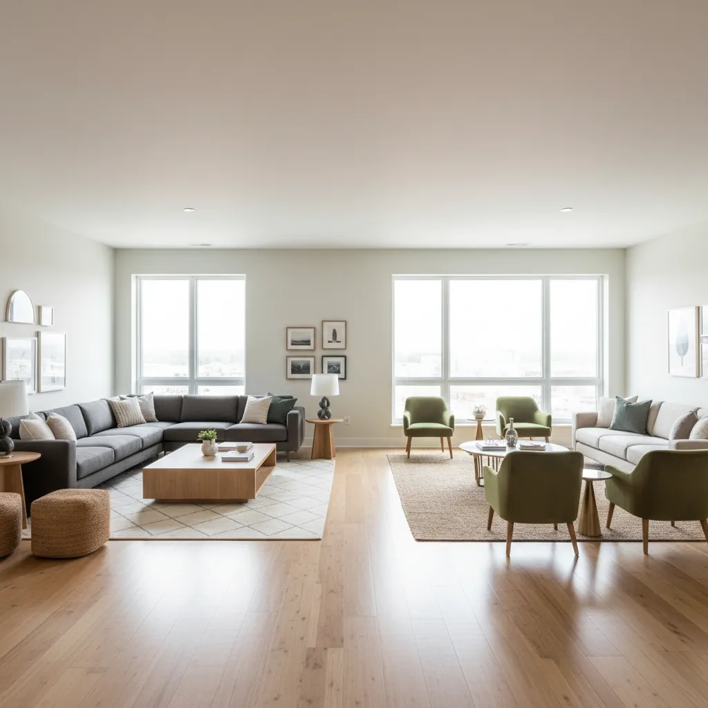Best Layout Options for a 22 x 28 Living Room