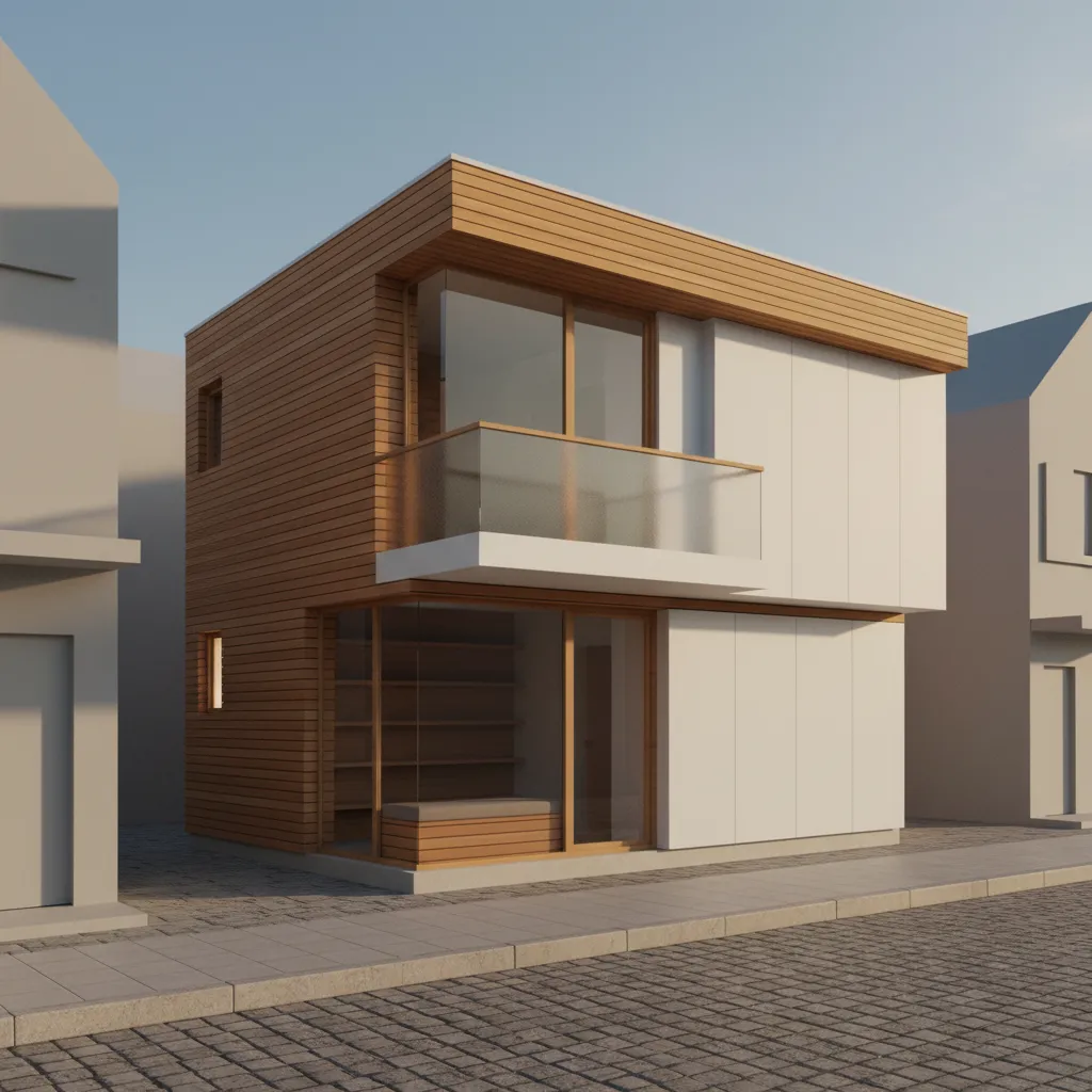 Thiết Kế Nhà 25m2 2 Tầng: Giải Pháp Tối Ưu Không Gian Nhỏ