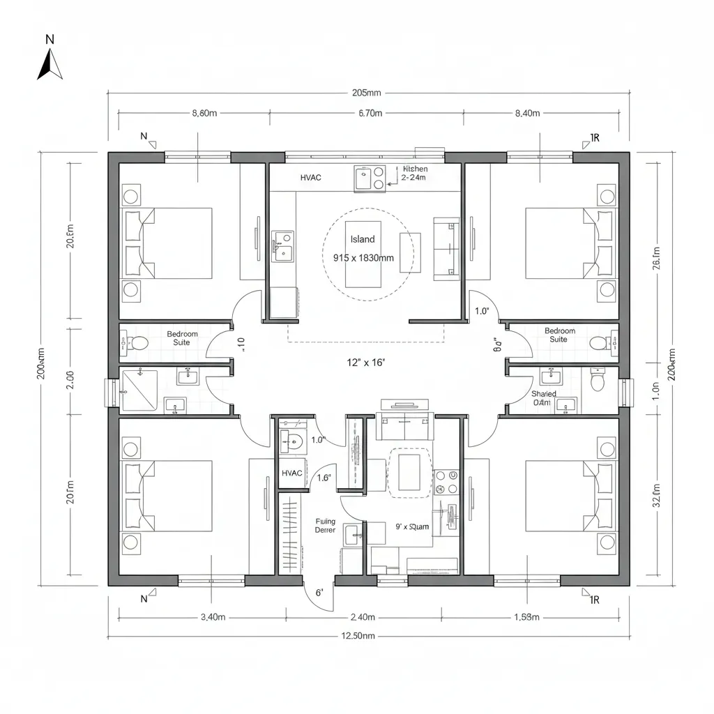 2-Bed Flex Grid: Rooms as Services