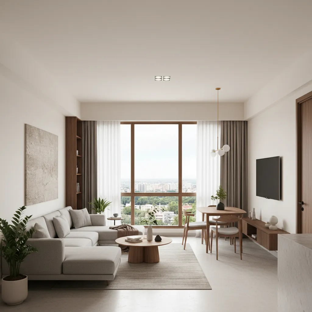 2 BHK Flat in Bangalore Design Ideas That Maximize Space and Comfort
