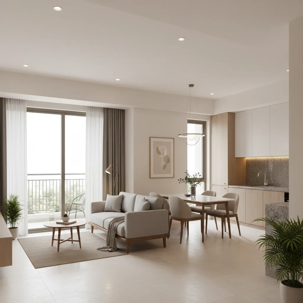5 Smart Design Ideas for 2 BHK Flats in Hebbal