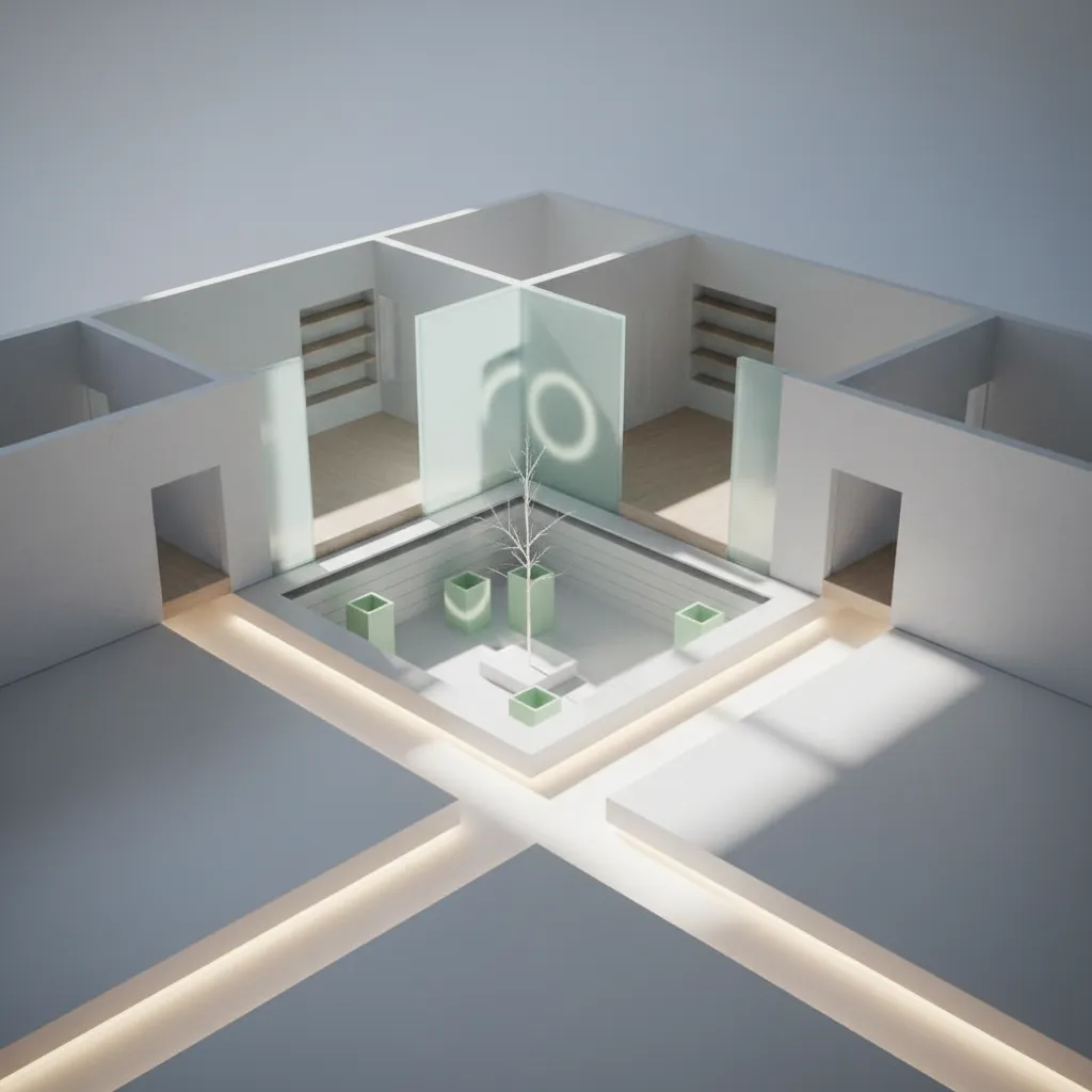 Two-Bedroom Independent Floor Plan, Future-Ready: A design narrative where a 2 BHK becomes the interface for tomorrow’s living