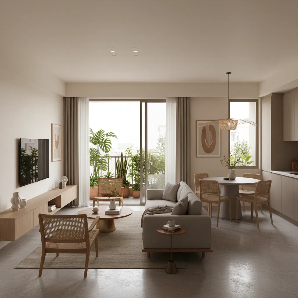 2 BHK Flat in Koramangala Bangalore Design Ideas for Modern Living