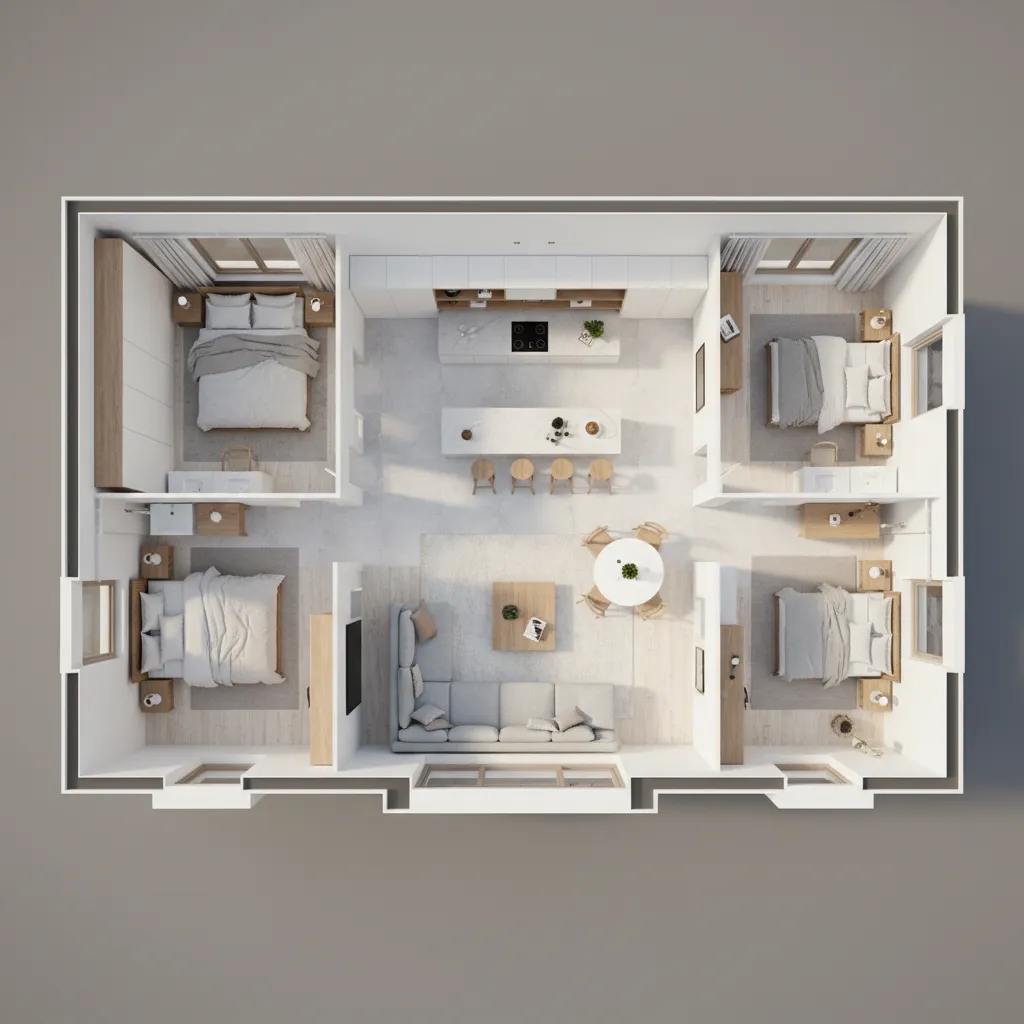 Common Problems in 3 Bedroom 3D Floor Plans and How to Fix Them