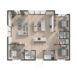 How to Optimize Space in a 3 Bedroom 3D Floor Plan