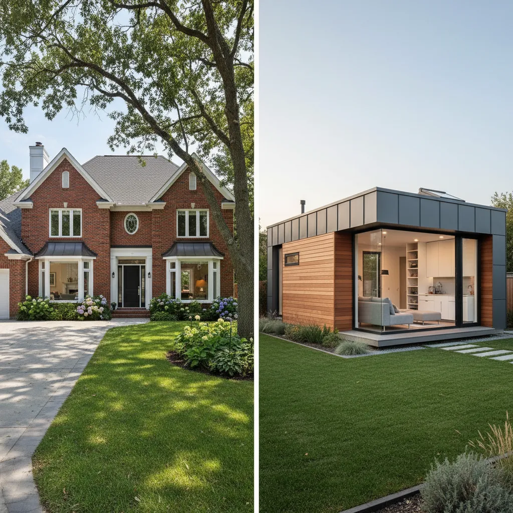 3000 Sq Ft House vs 800 Sq Ft Modular Home Cost and Value Comparison