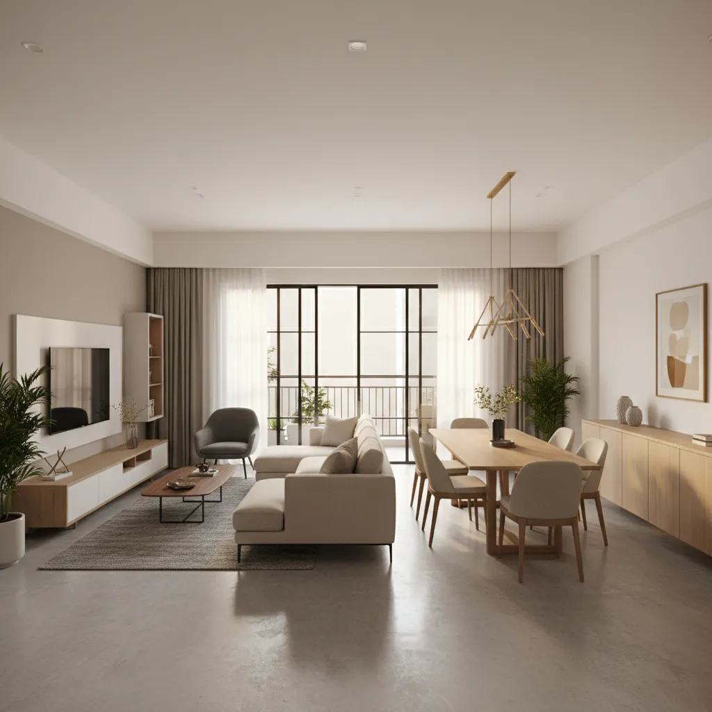 3 BHK Apartments in Noida Extension With Five Smart Design Ideas