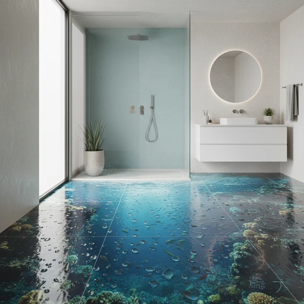 Are 3D Bathroom Floor Tiles Safe? 6 Key Safety Facts