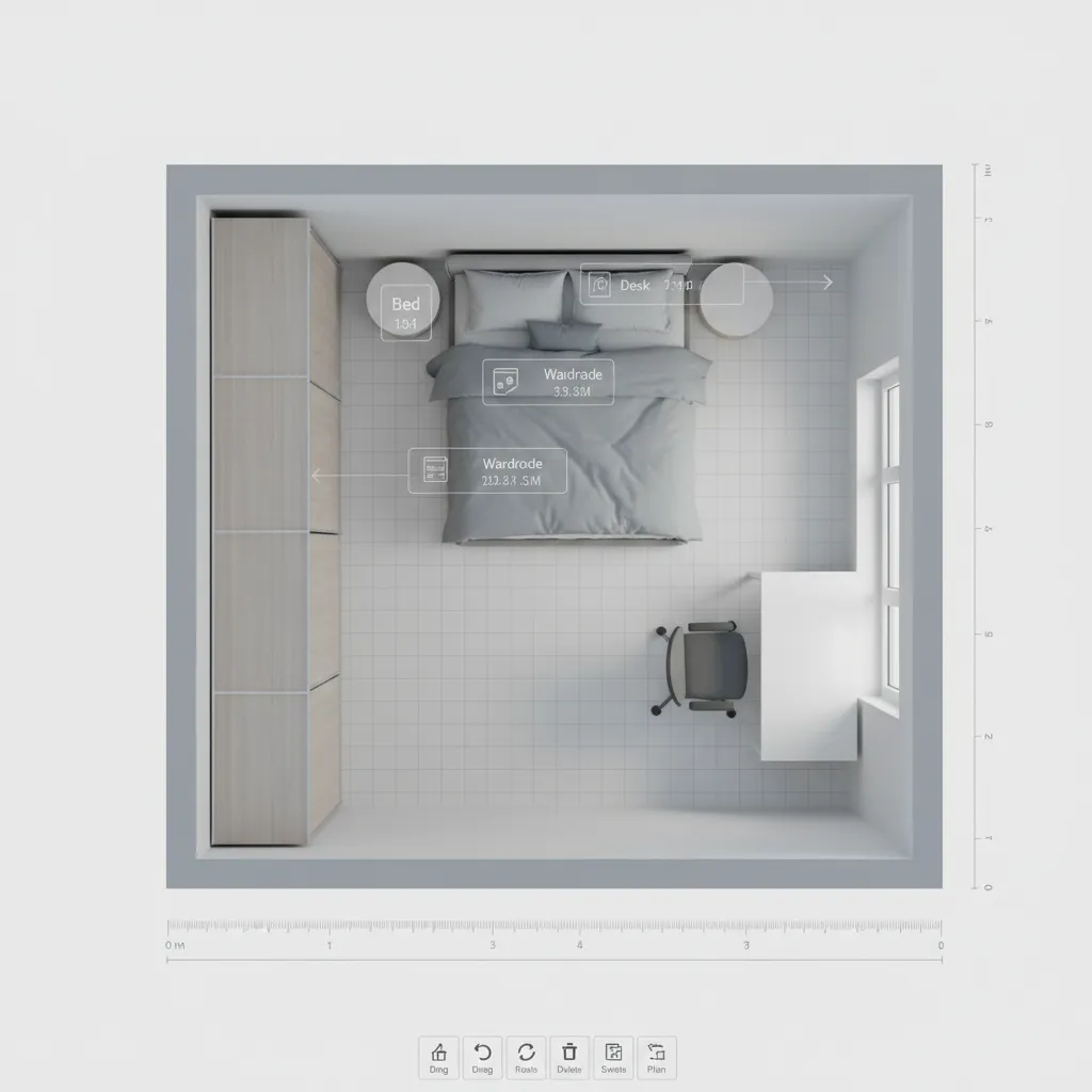 Using Coohom's Layout Tools to Maximize Floor Space