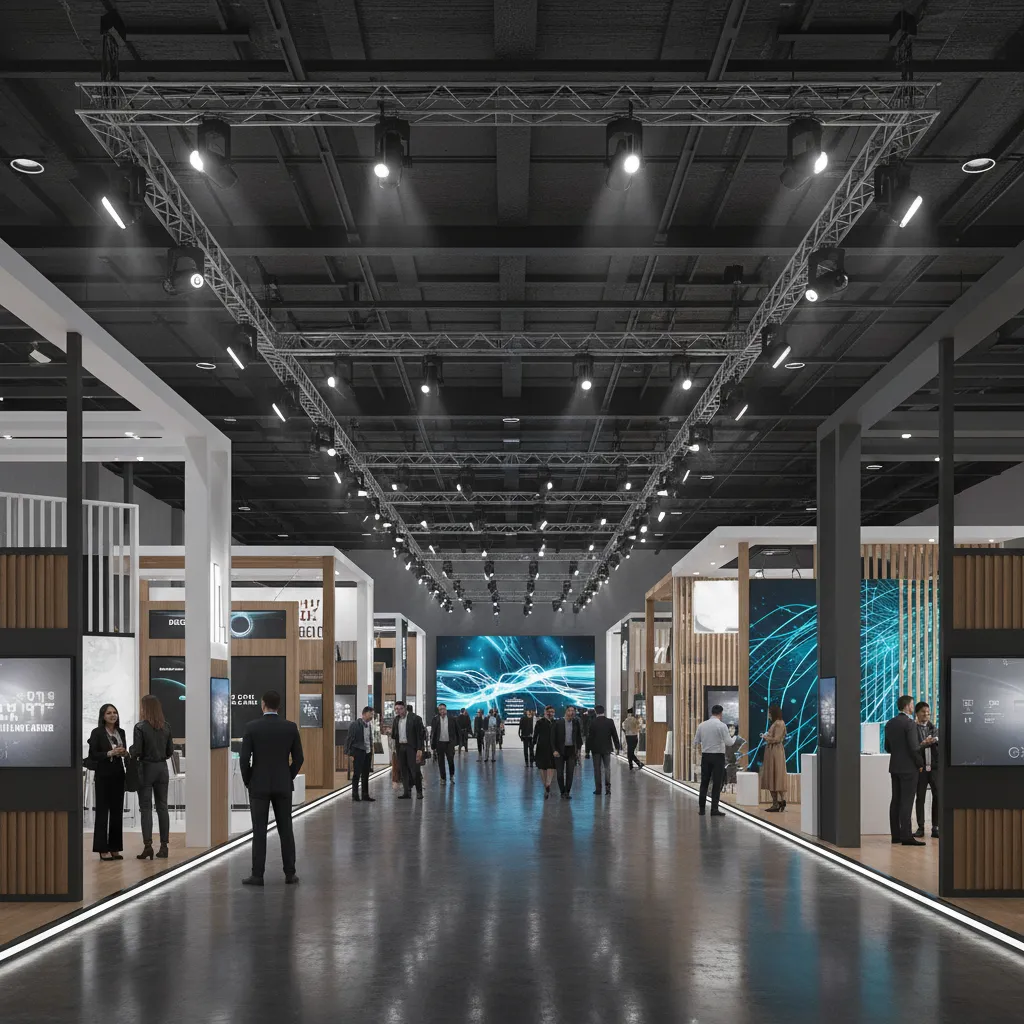 Creating Stunning 3D Exhibition Hall Renderings