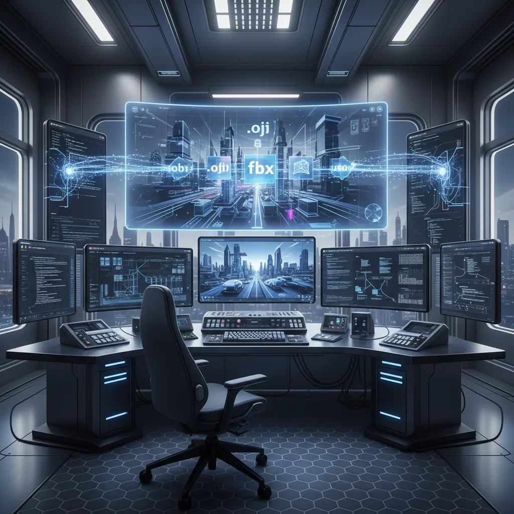 How Different 3D File Formats Affect Model Loading Performance