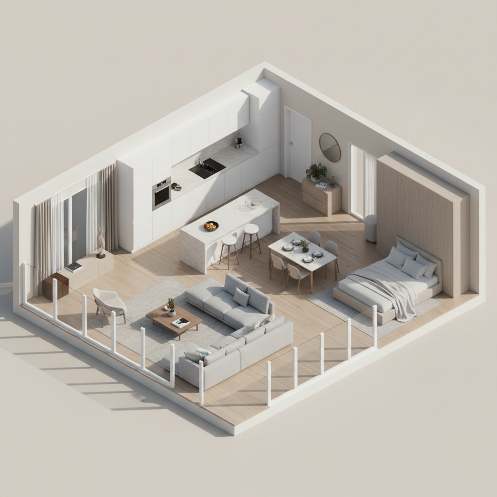 Clients Confused by 2D? Show 3D Floor Plans First