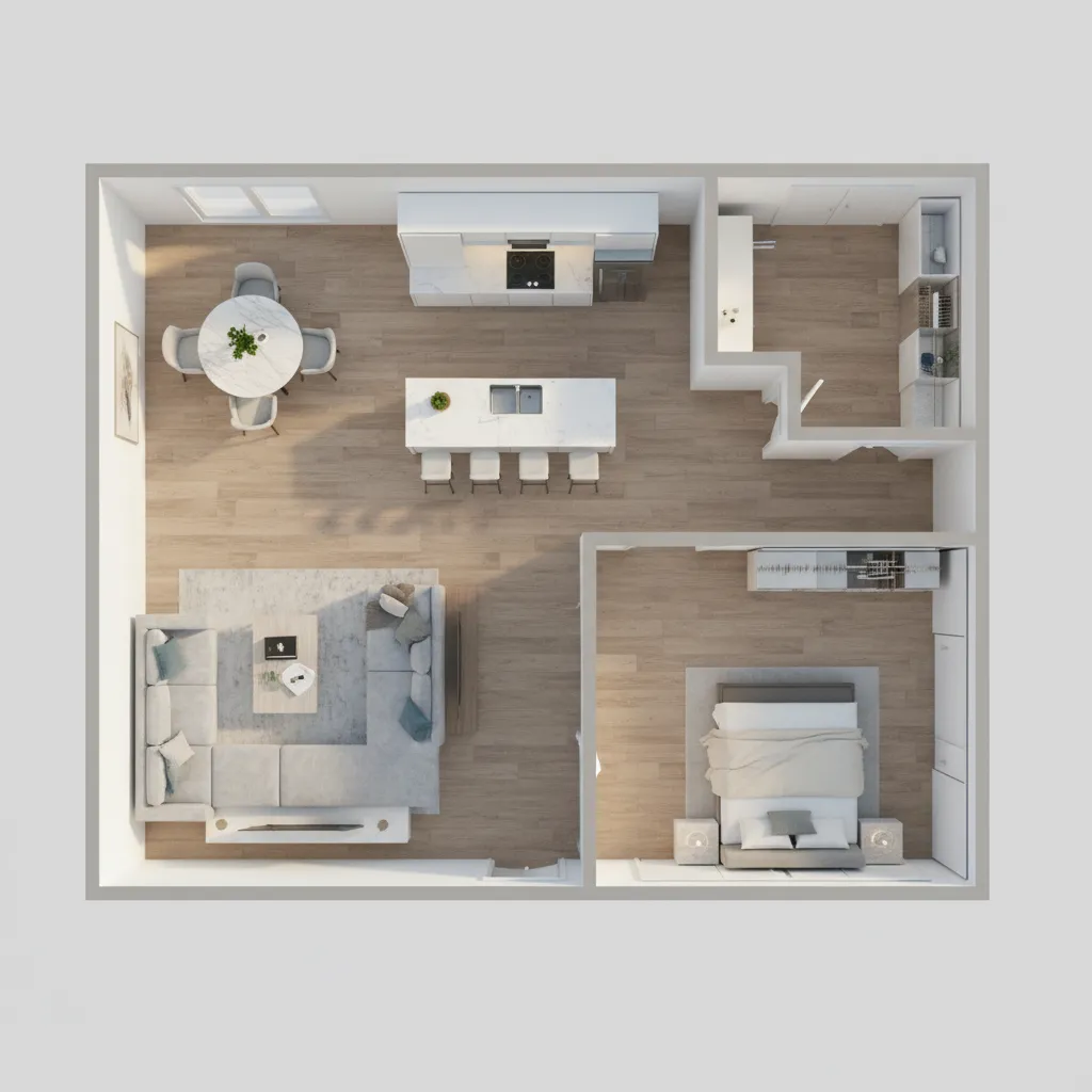 Can't Read Your Layout? 3D Floor Plan Rendering Fix