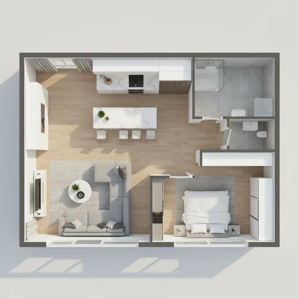 Mastering 3D Rendering Floor Plans