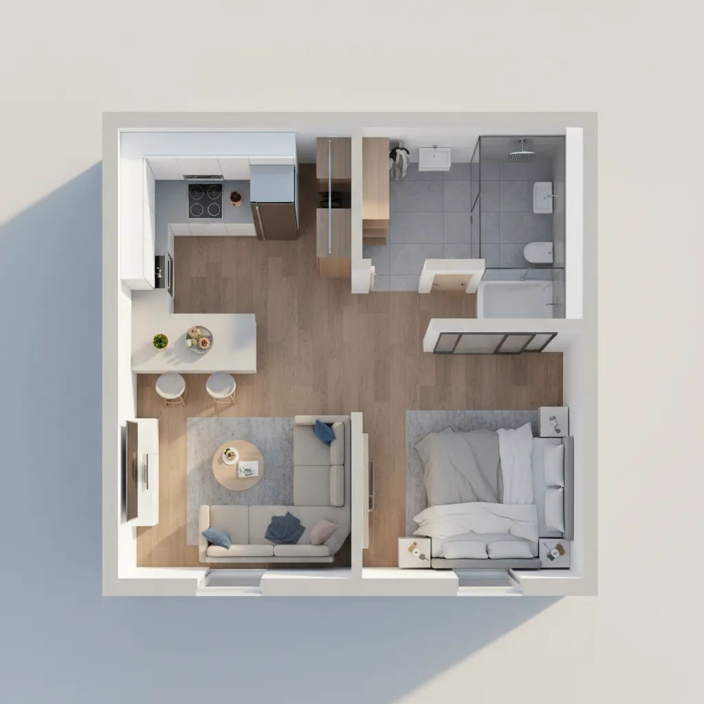 How Real Estate Developers Use 3D Floor Plans for Small Apartments