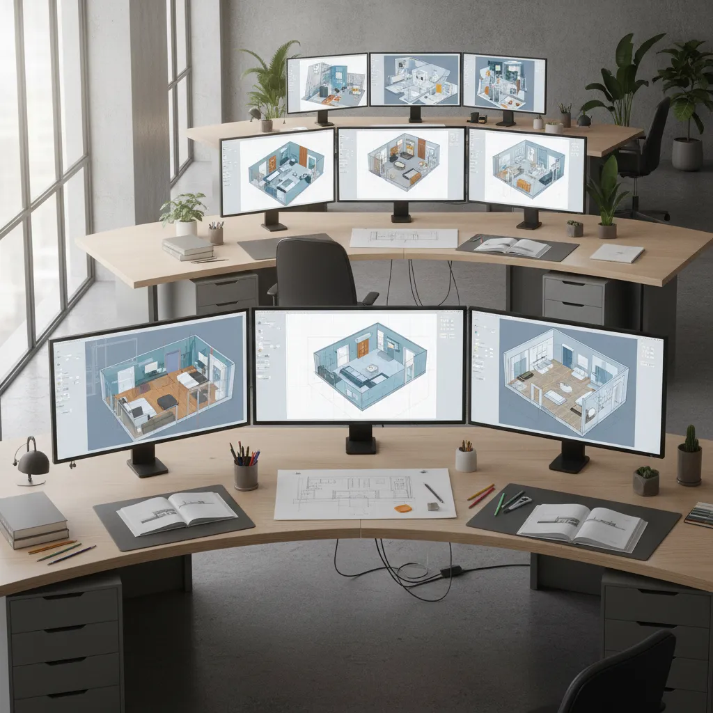 AutoCAD vs SketchUp vs Revit for 3D Floor Plans
