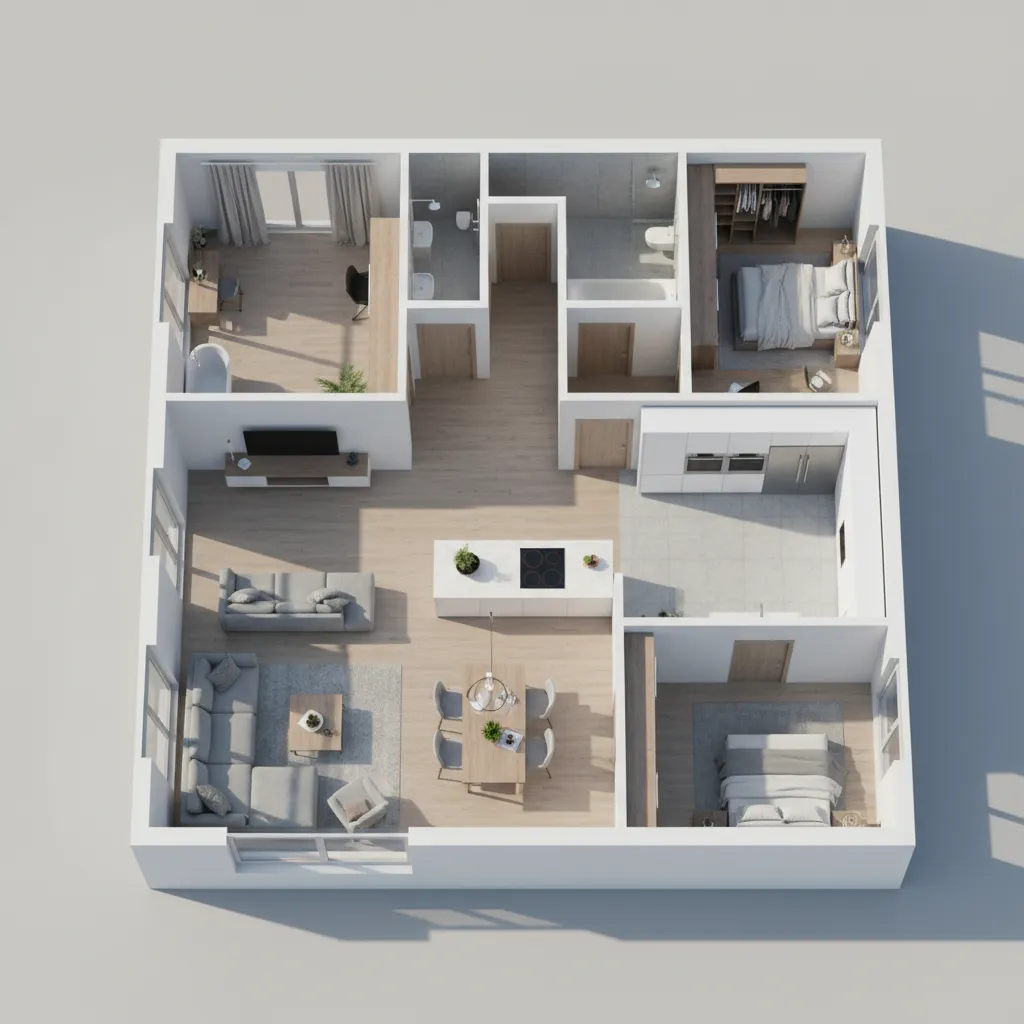 Common Problems When Creating 3D Floor Plans and How to Fix Them