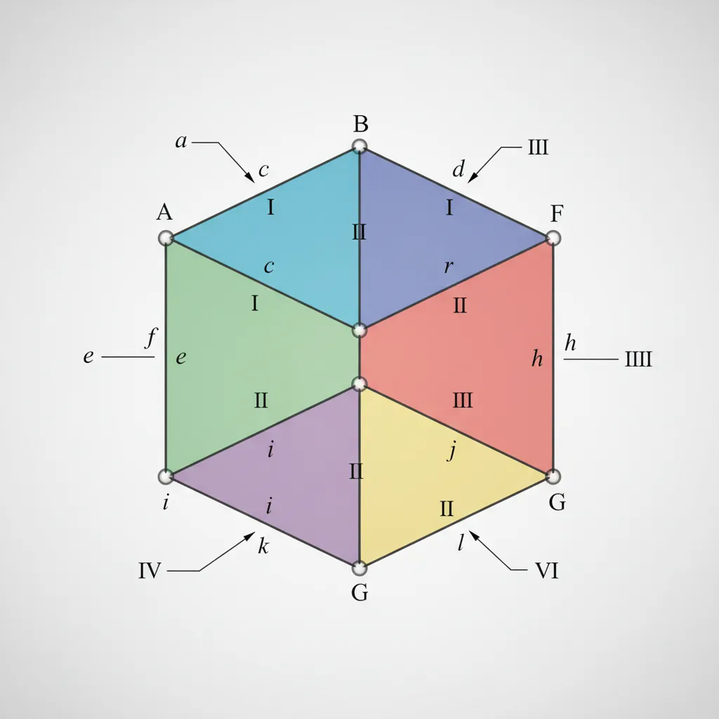 visual explanation of vertices edges and faces in a 3D cube model