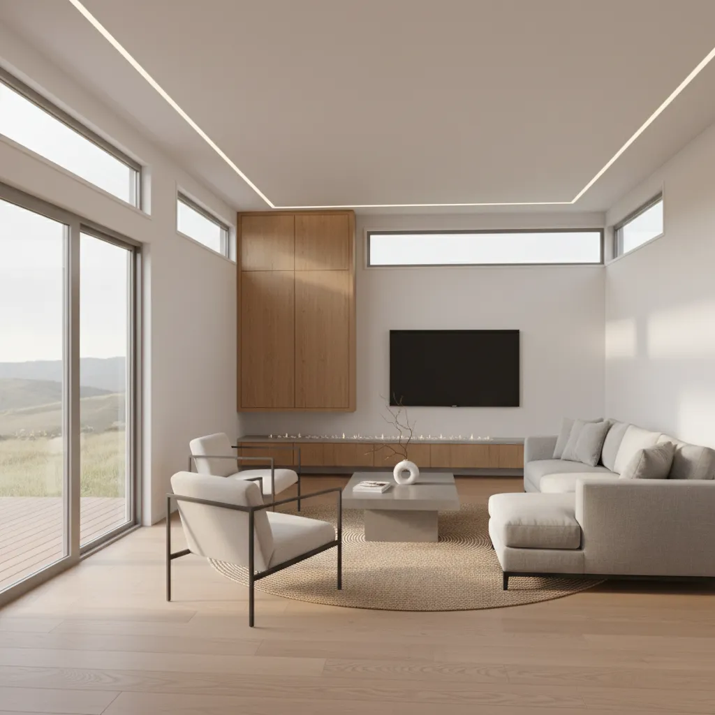 Visualización 3D de una casa generada desde una app de diseño