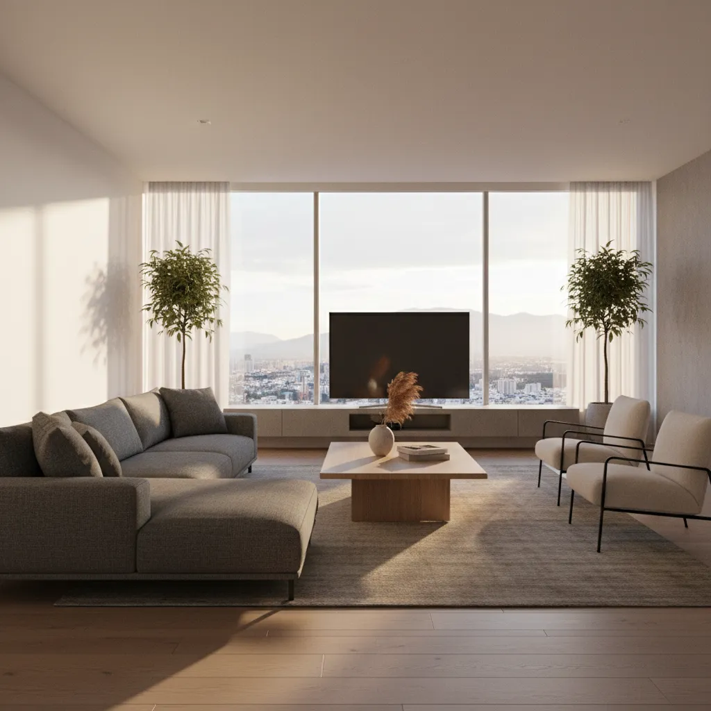 realistic 3D interior created with home design software