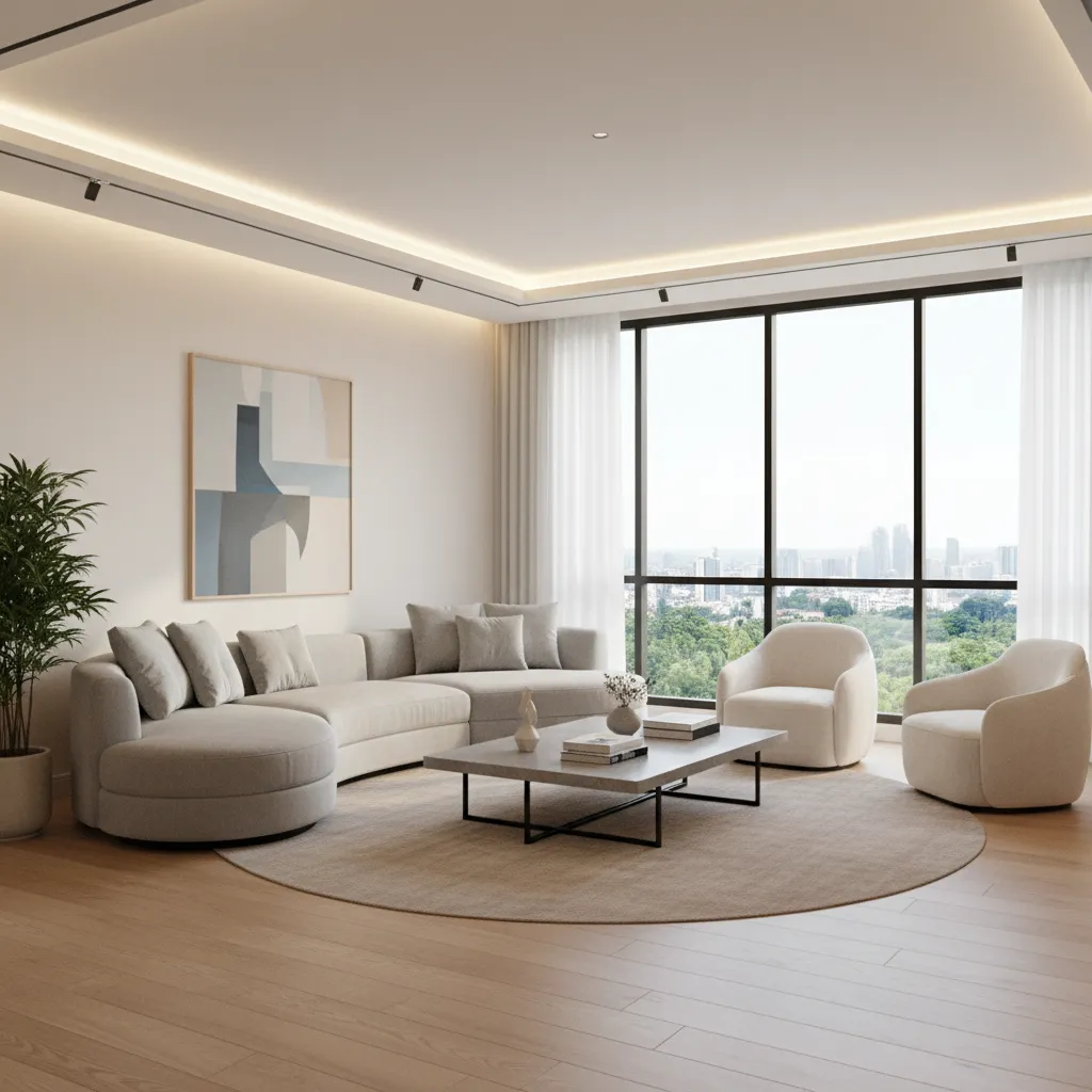 3D preview of home interior created using home design CAD software