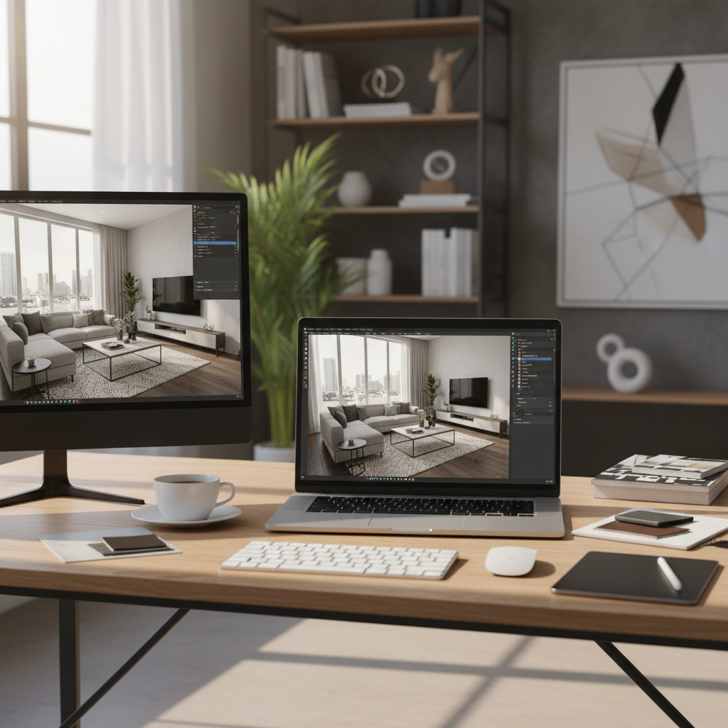 Which 3D Home Rendering Software Should Indian Designers Use