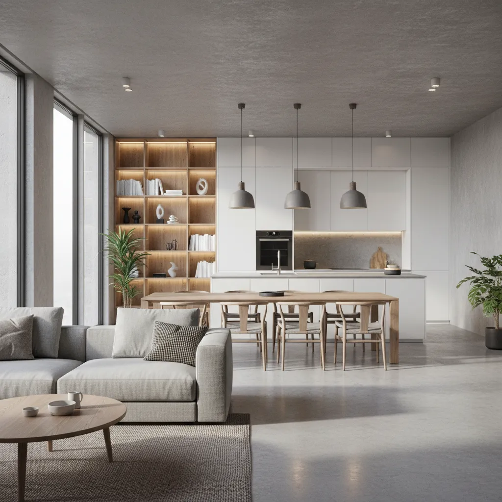 Visualización 3D de una casa generada desde una aplicación de diseño